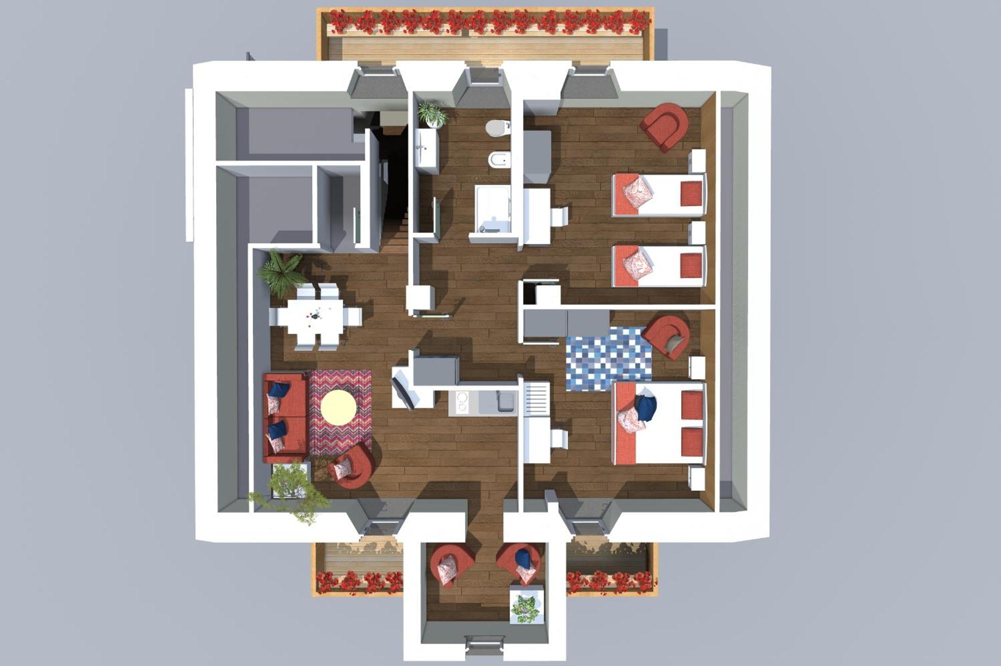Residence Cavanis Wellness & Spa Sappada Kamer foto